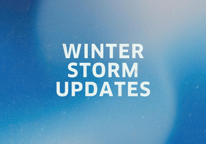 Update on Weather-Related Schedule Changes